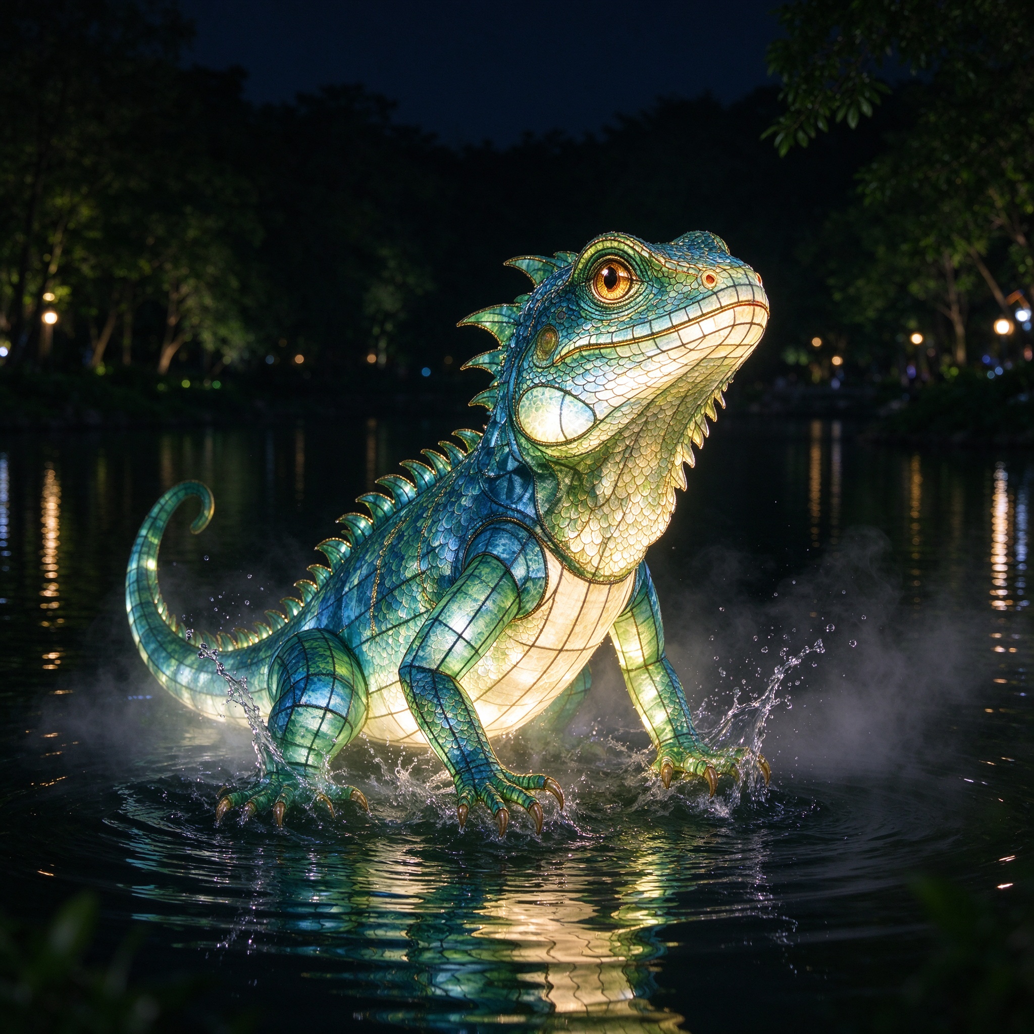 Water Dragon Lantern — Dragon Lanterns