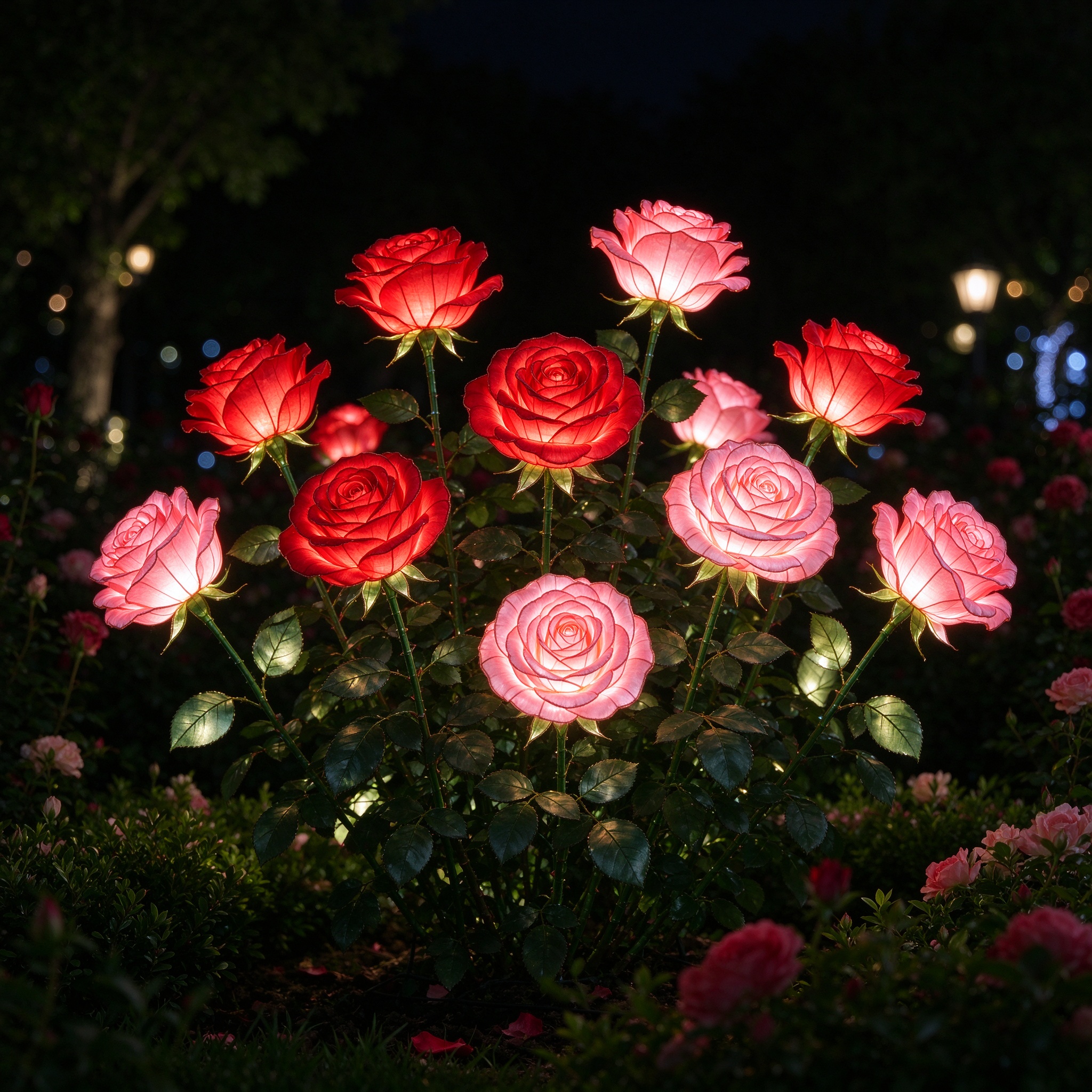 Rose Garden Lantern — Flower Lanterns