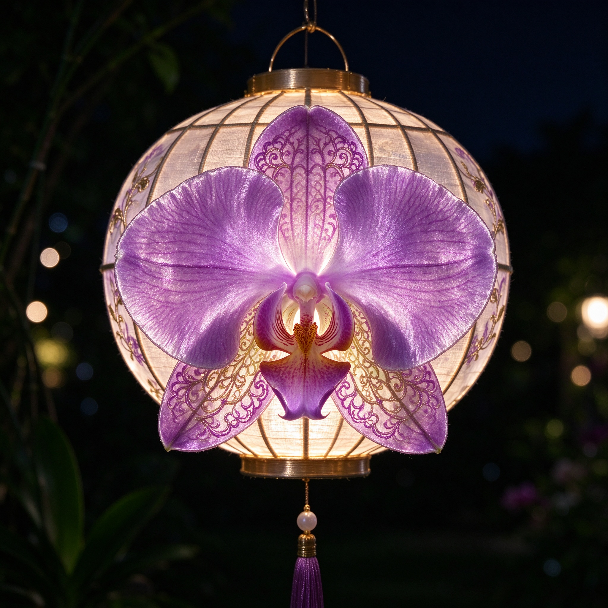 Orchid Lantern — Flower Lanterns