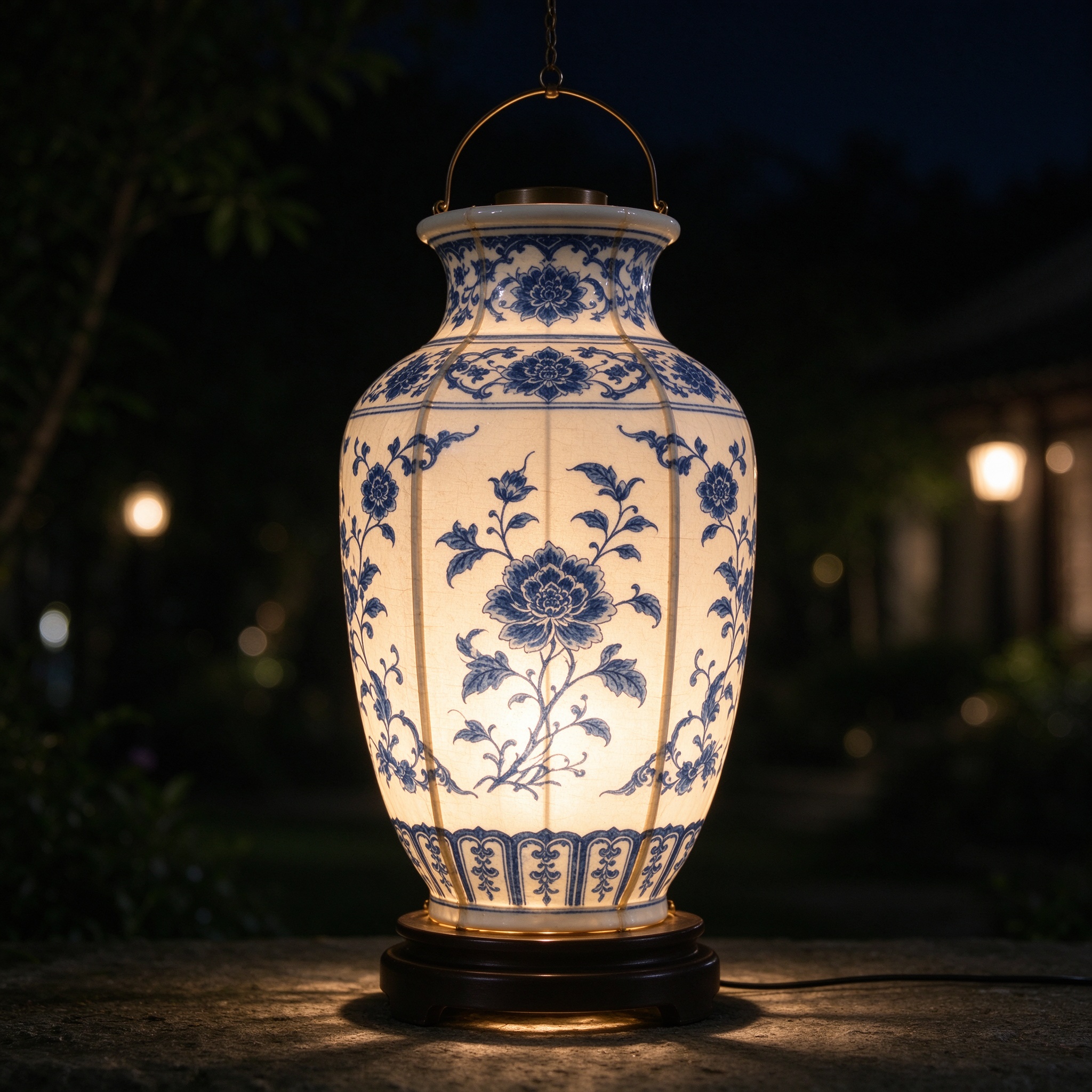 Vase Lantern — Traditional Lanterns