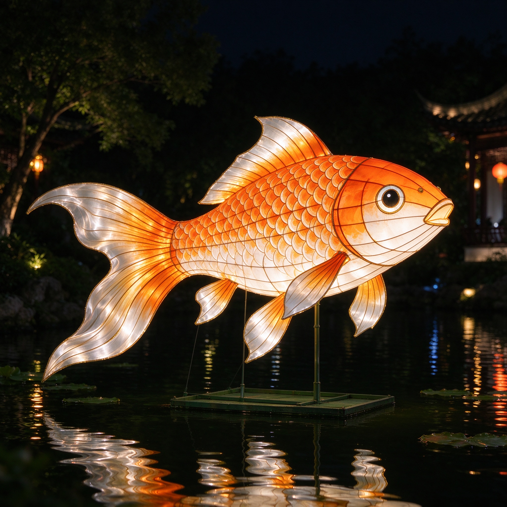 Koi Fish Lantern — Traditional Lanterns