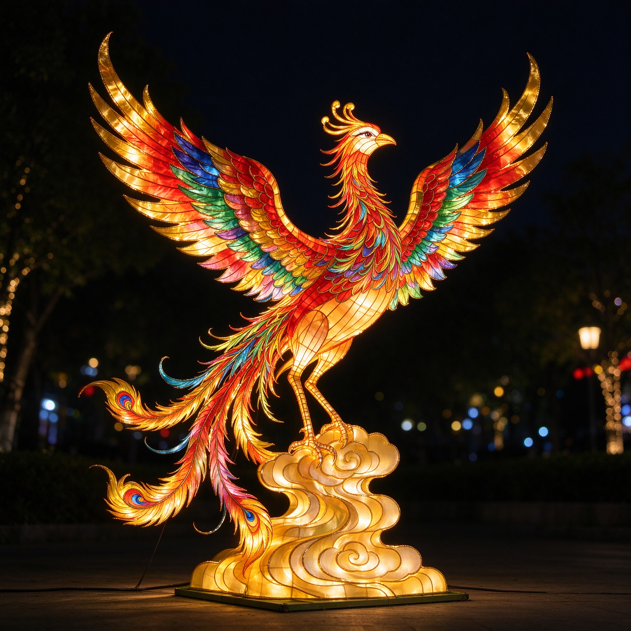 Phoenix Lantern — Traditional Lanterns