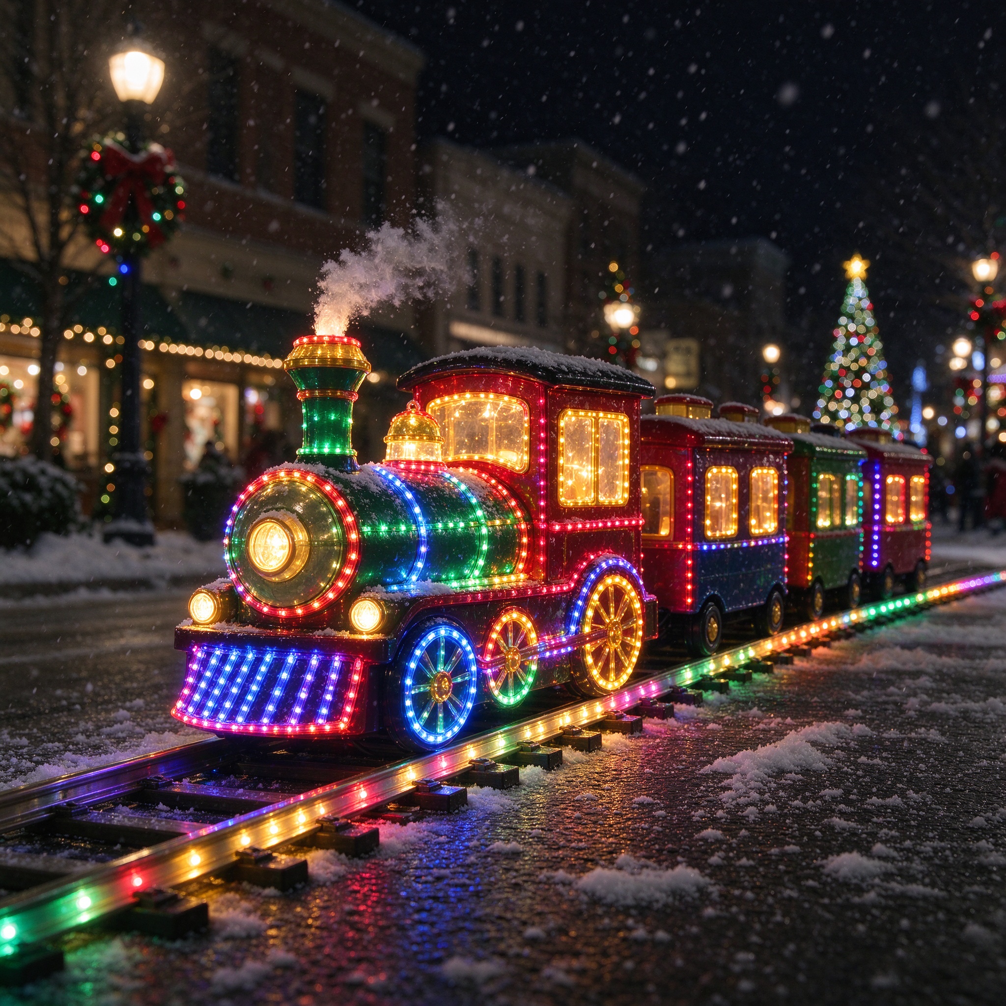 Christmas Train Lantern — Christmas Theme