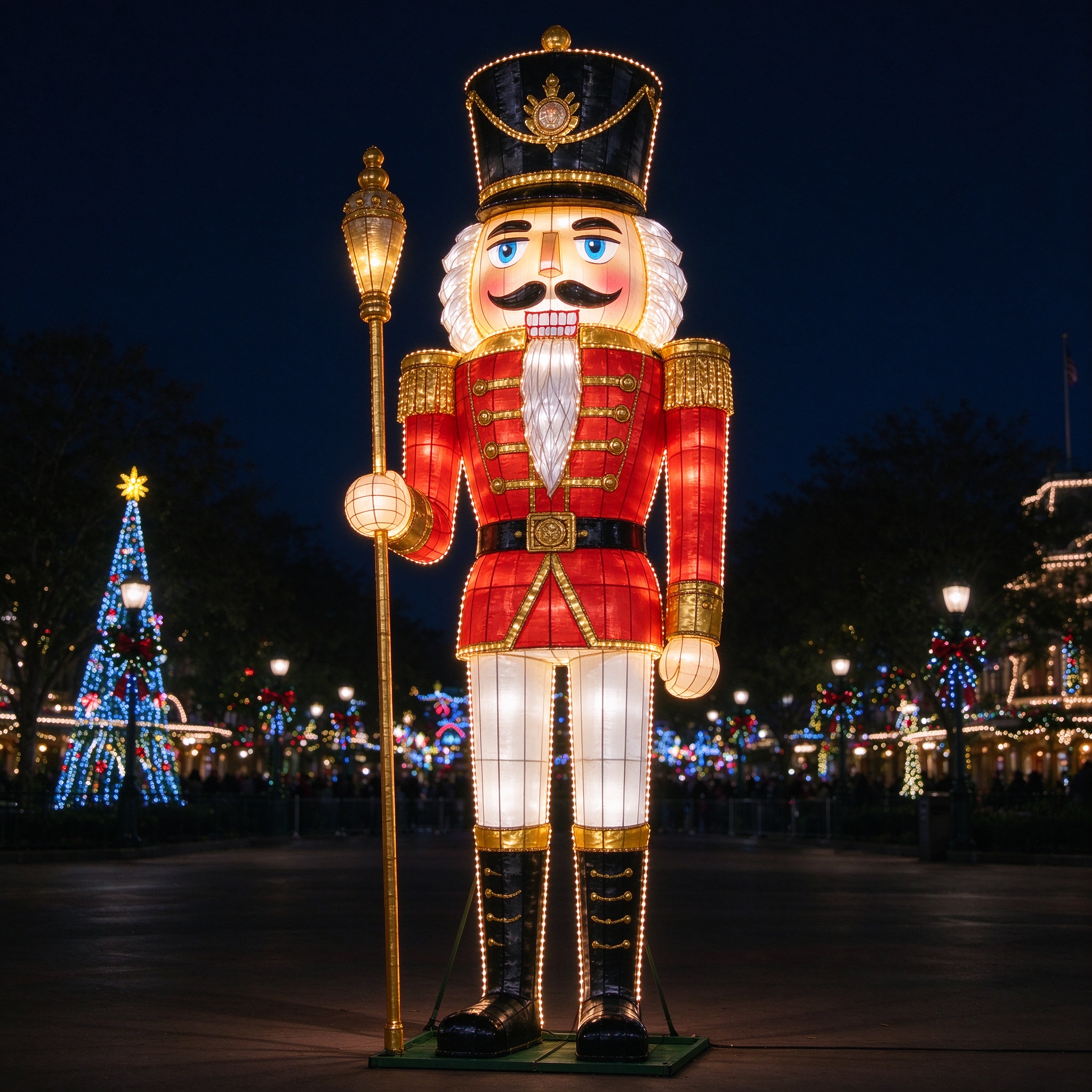 Nutcracker Soldier Lantern — Christmas Theme