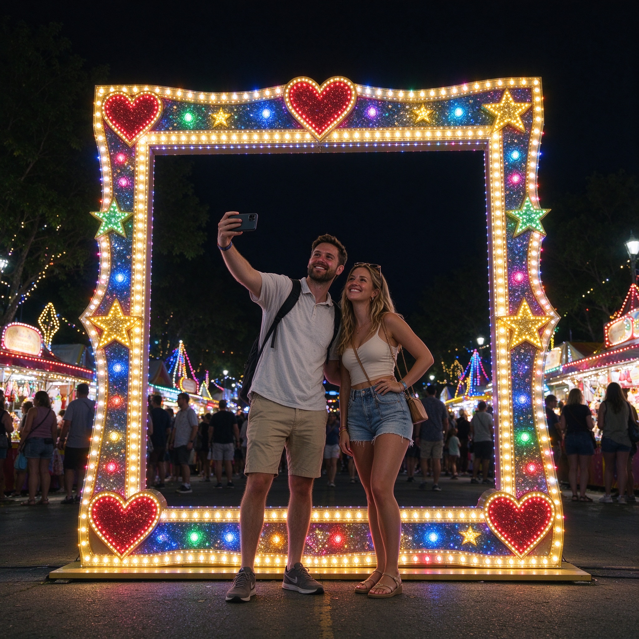 Selfie Light Frame — Interactive Installations