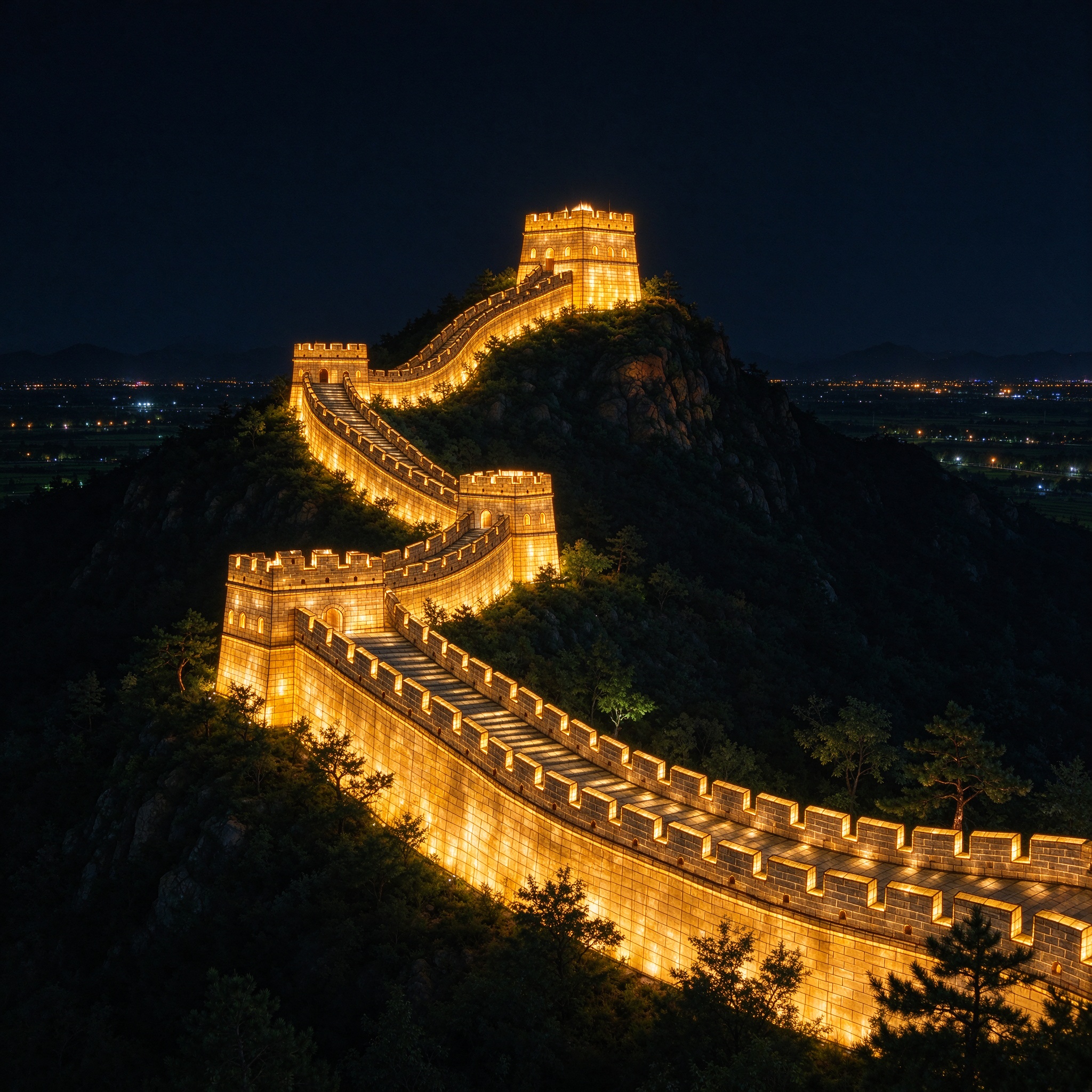 Great Wall Section Lantern — Architectural Lanterns