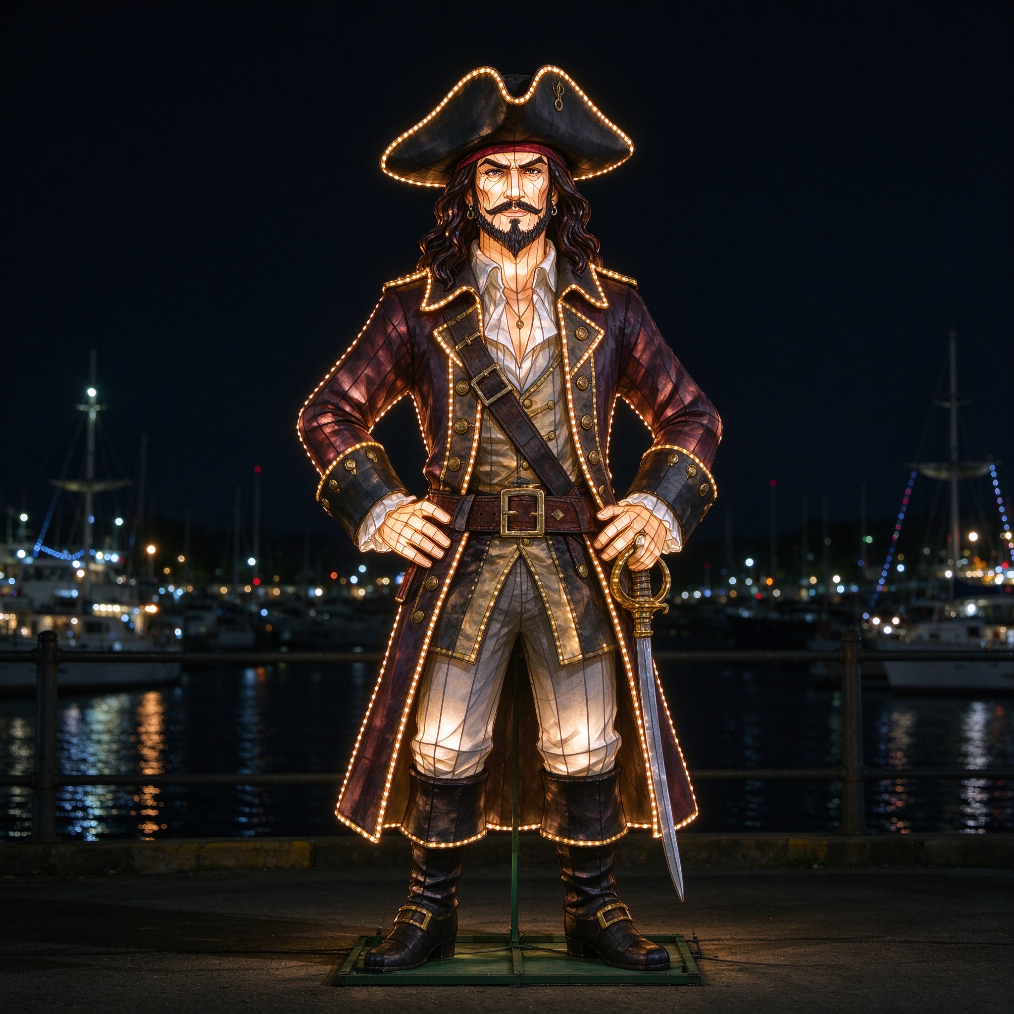 Pirate Captain Lantern — Figurative Lanterns