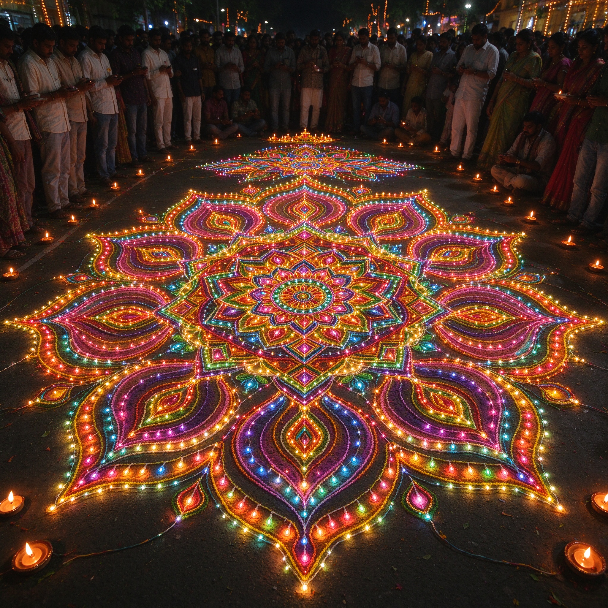 Diwali Rangoli Lantern — Festival Themes